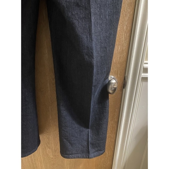 Vintage Westport Jeans Dark Wash Straight Leg Gold Hardware Size 20W Plus - Picture 12 of 14